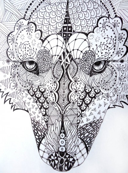 zentangle_wolf_by_lupinemoonfeather-d3k9sx4
